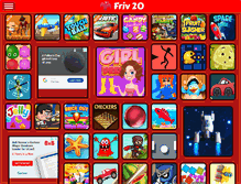 Tablet Screenshot of friv20.org